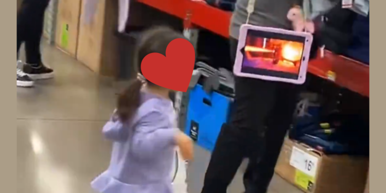 Mom Uses Tablet Harness to Shop Hands-Free & the Internet Has Declared Her Child ‘Doomed’