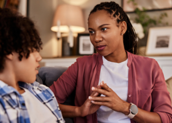 Viral Boy Mom Video Has People Arguing About Respect, Boundaries, & Attention-Seeking