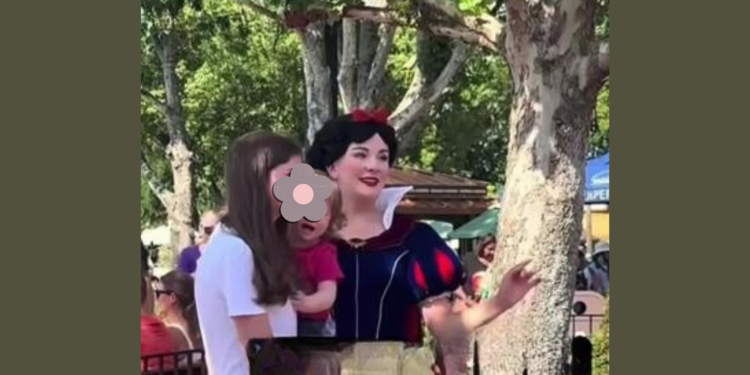 A Viral Video of a Disney Snow White Walking Away From a Child Has People Divided