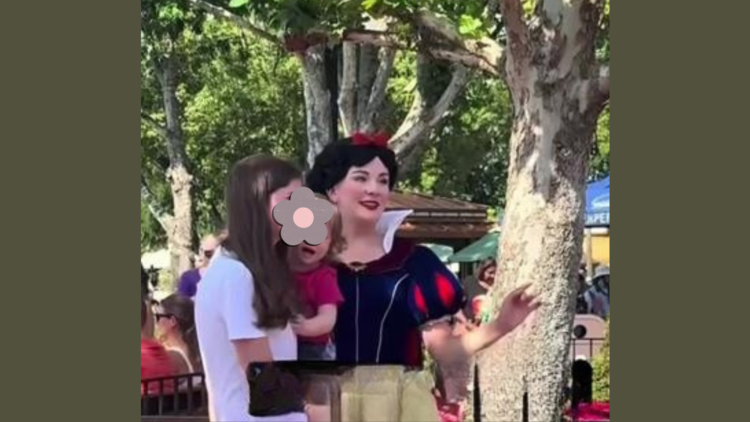 A Viral Video of a Disney Snow White Walking Away From a Child Has People Divided
